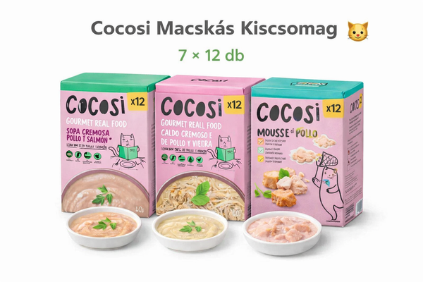 Cocosi Macskás Kiscsomag – Gourmet válogatás