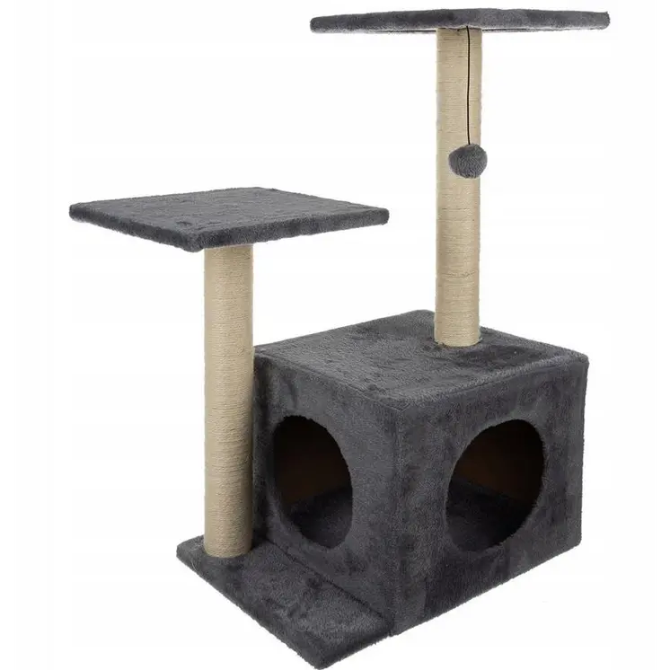 Purlov 21712 Cat Scratching Post 71 cm Grey