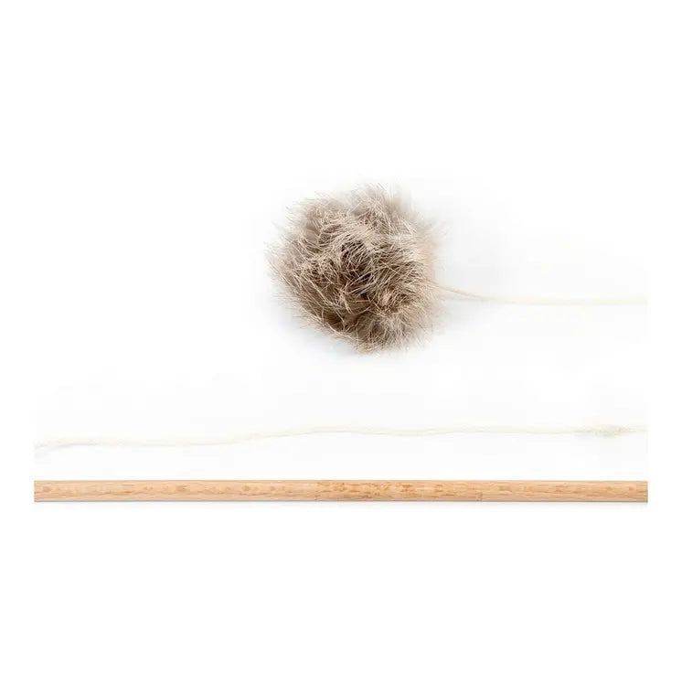 Cat Wand Gloria Gaudí Wood Pompom (6 cm) 🐱🎣