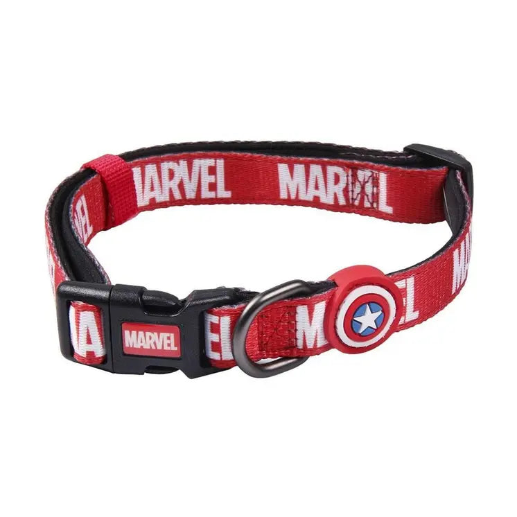 Dog Collar Marvel Red
